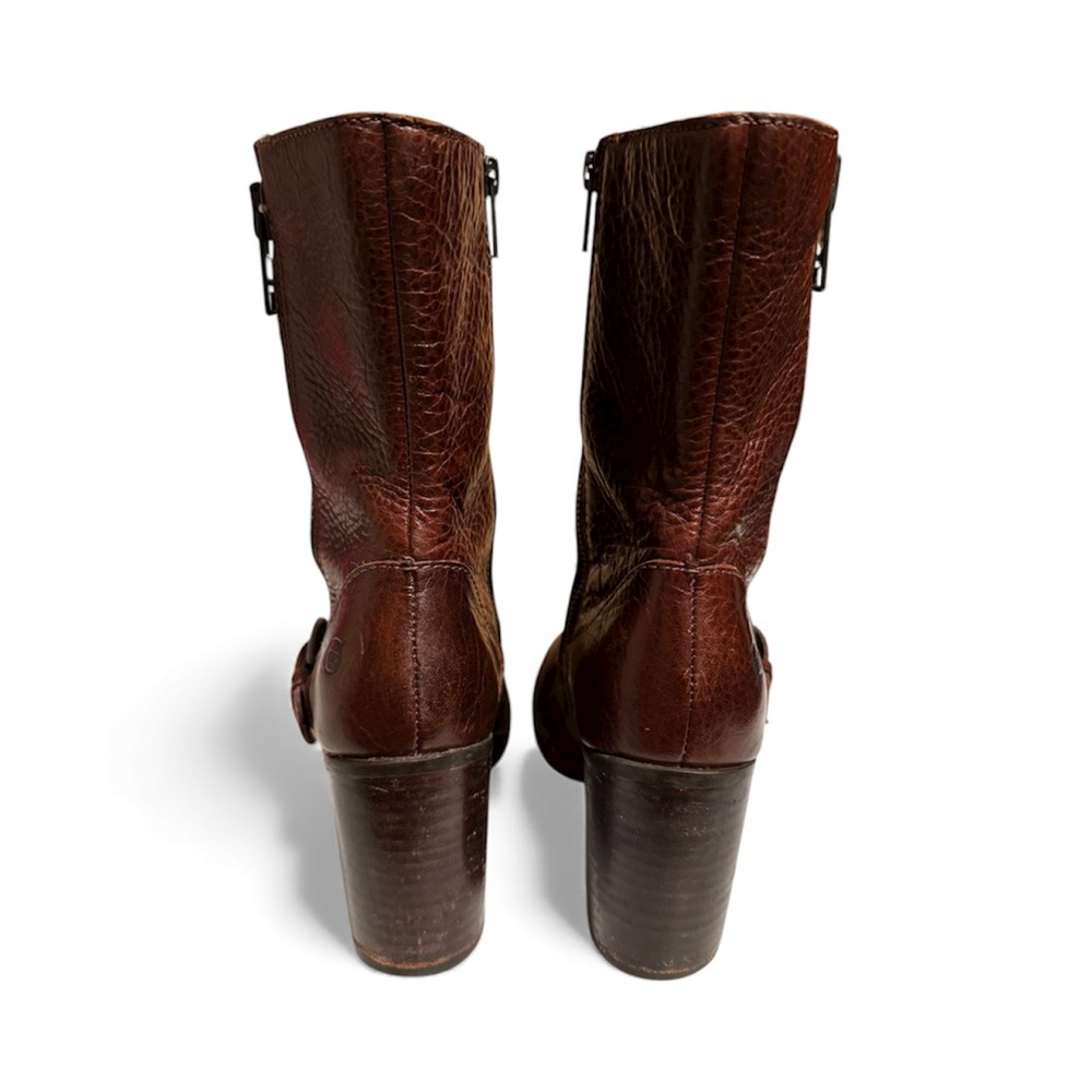 Born Women’s Camryn Leather Moto Boots - size 7 - Picture 5 of 9